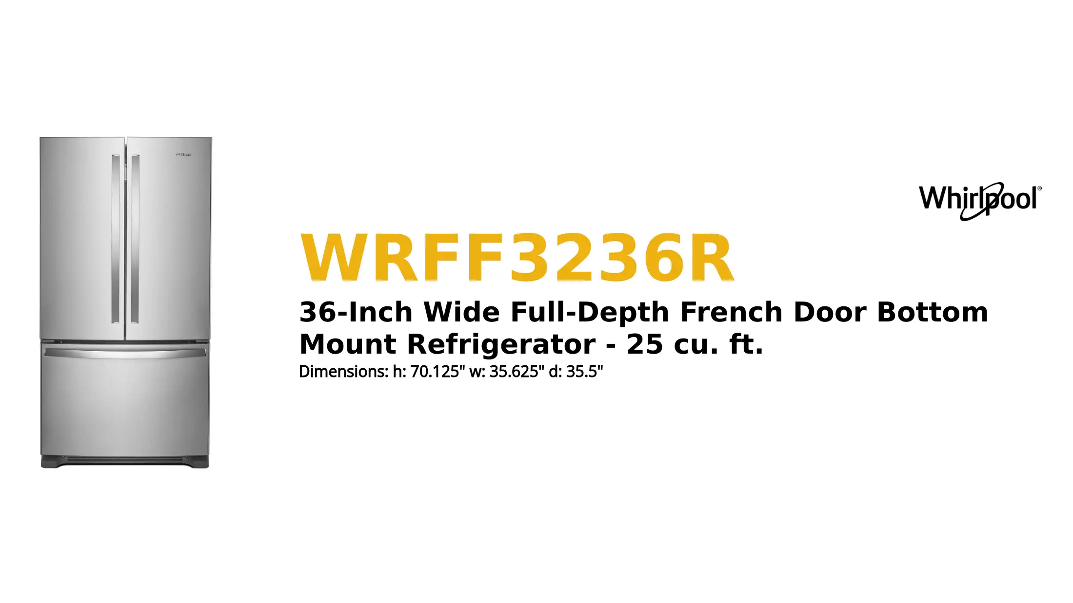 WRFF3236R product brief thumbnail