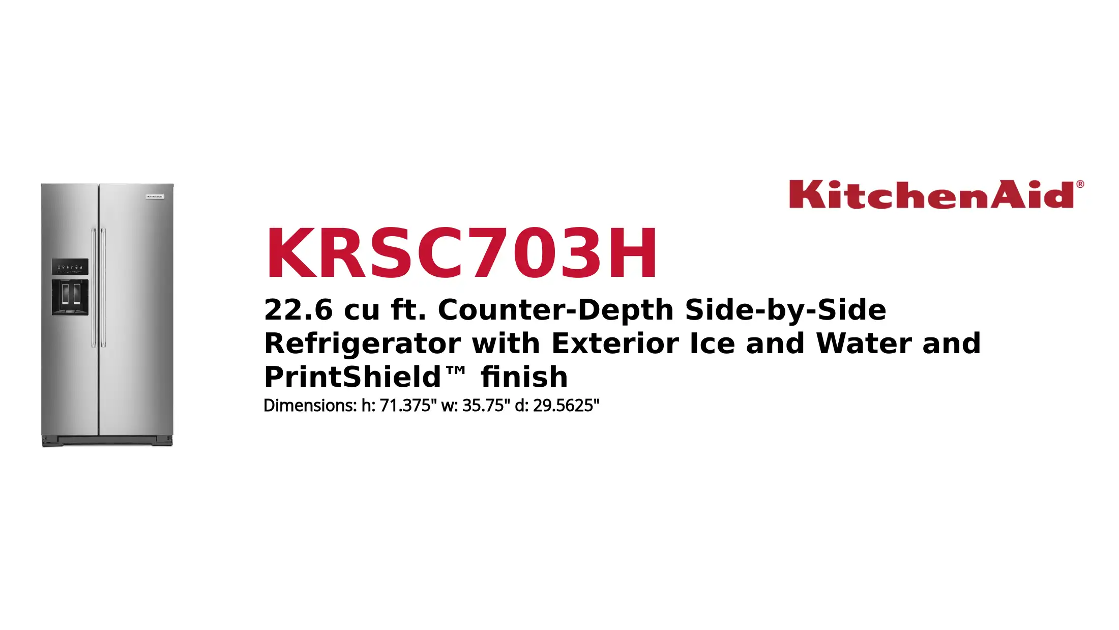 KRSC703H product brief thumbnail