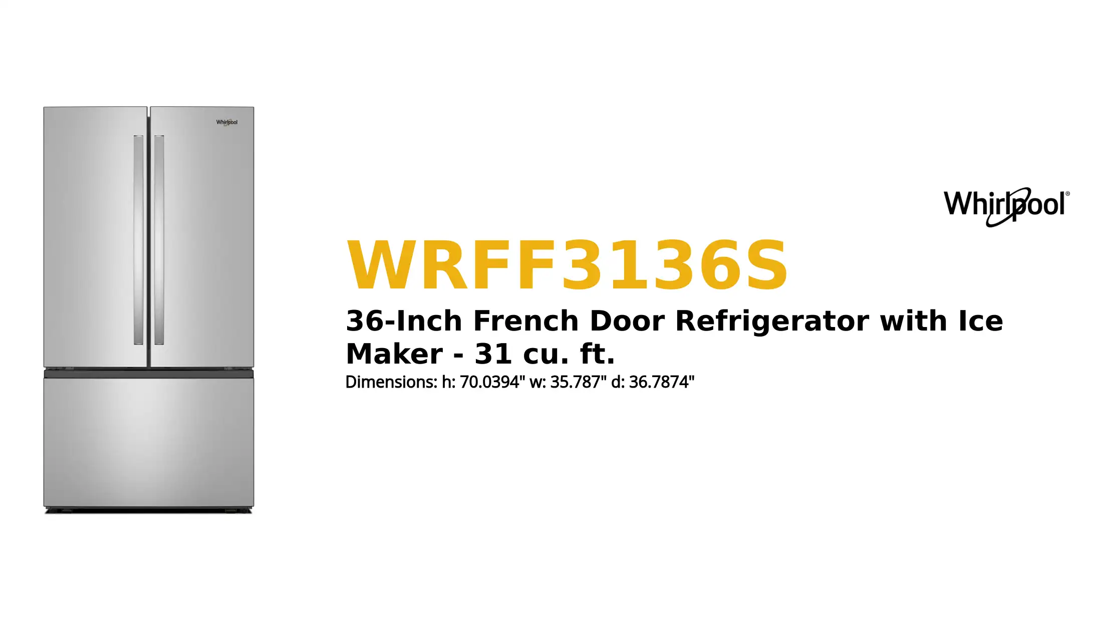 WRFF3136S product brief thumbnail