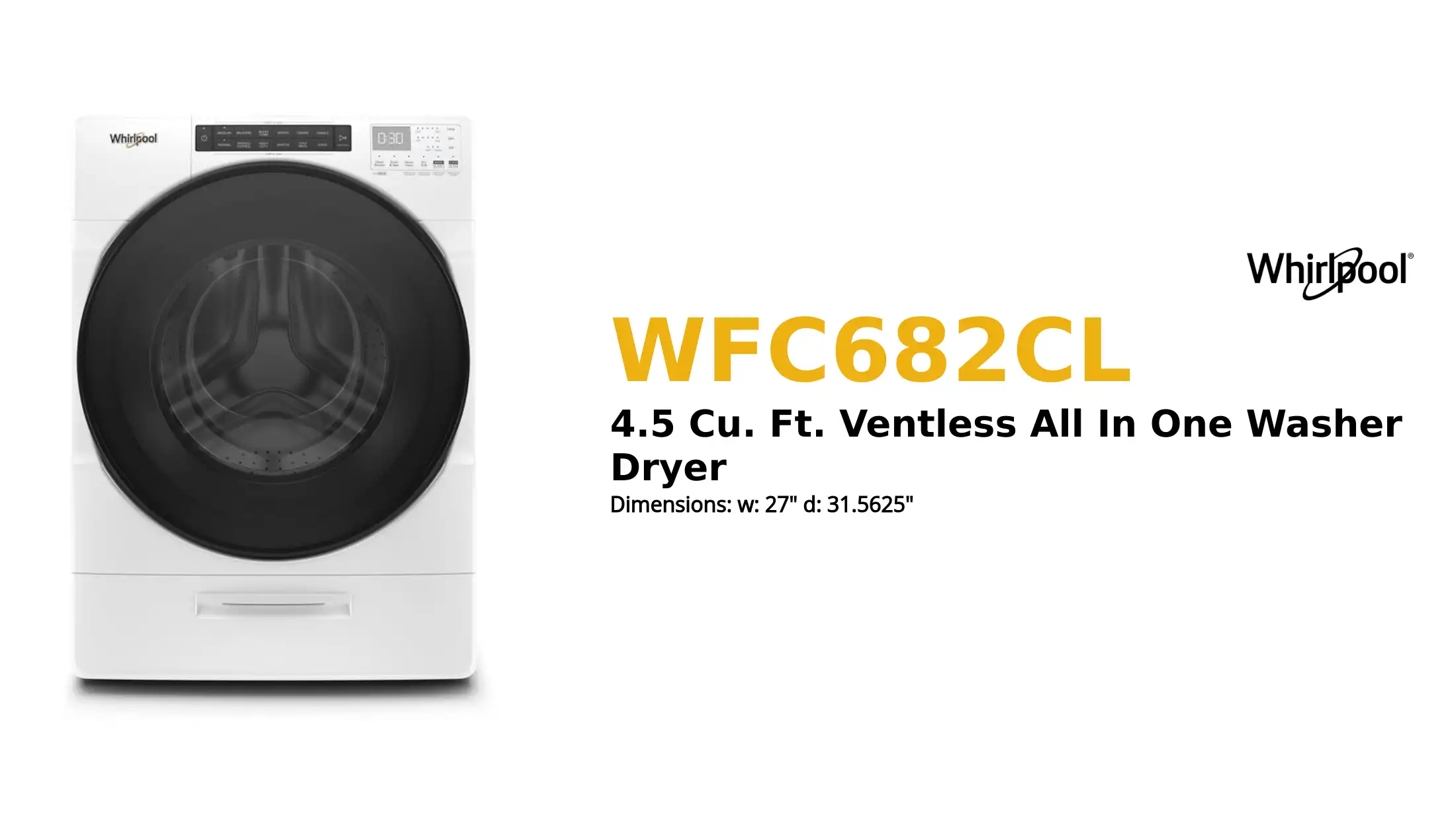 WFC682CL product brief thumbnail