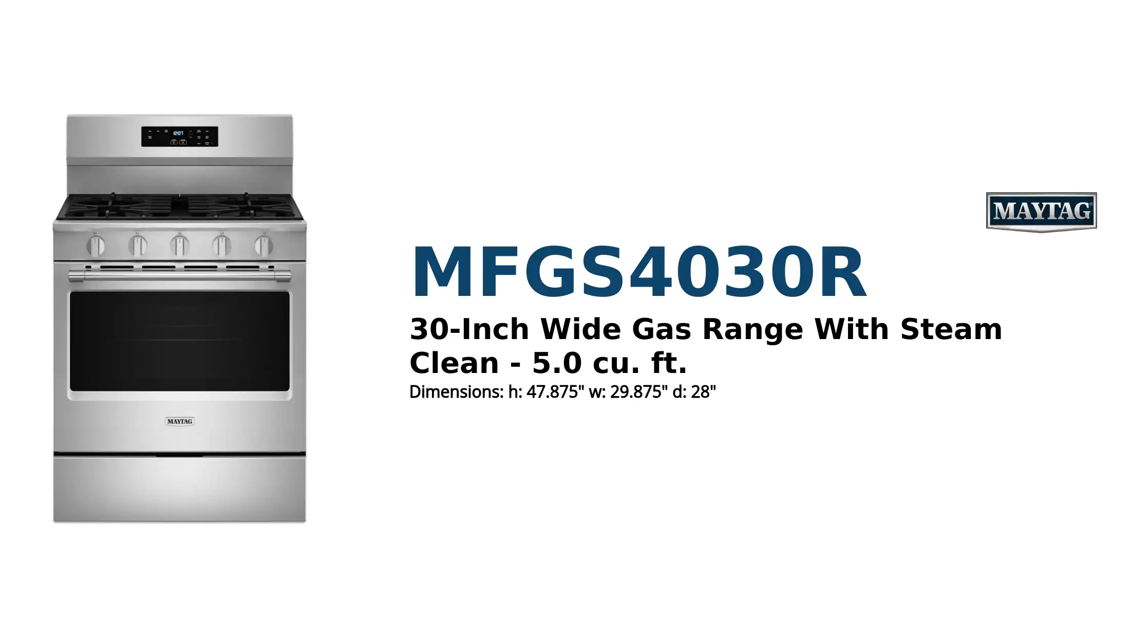 MFGS4030R product brief thumbnail