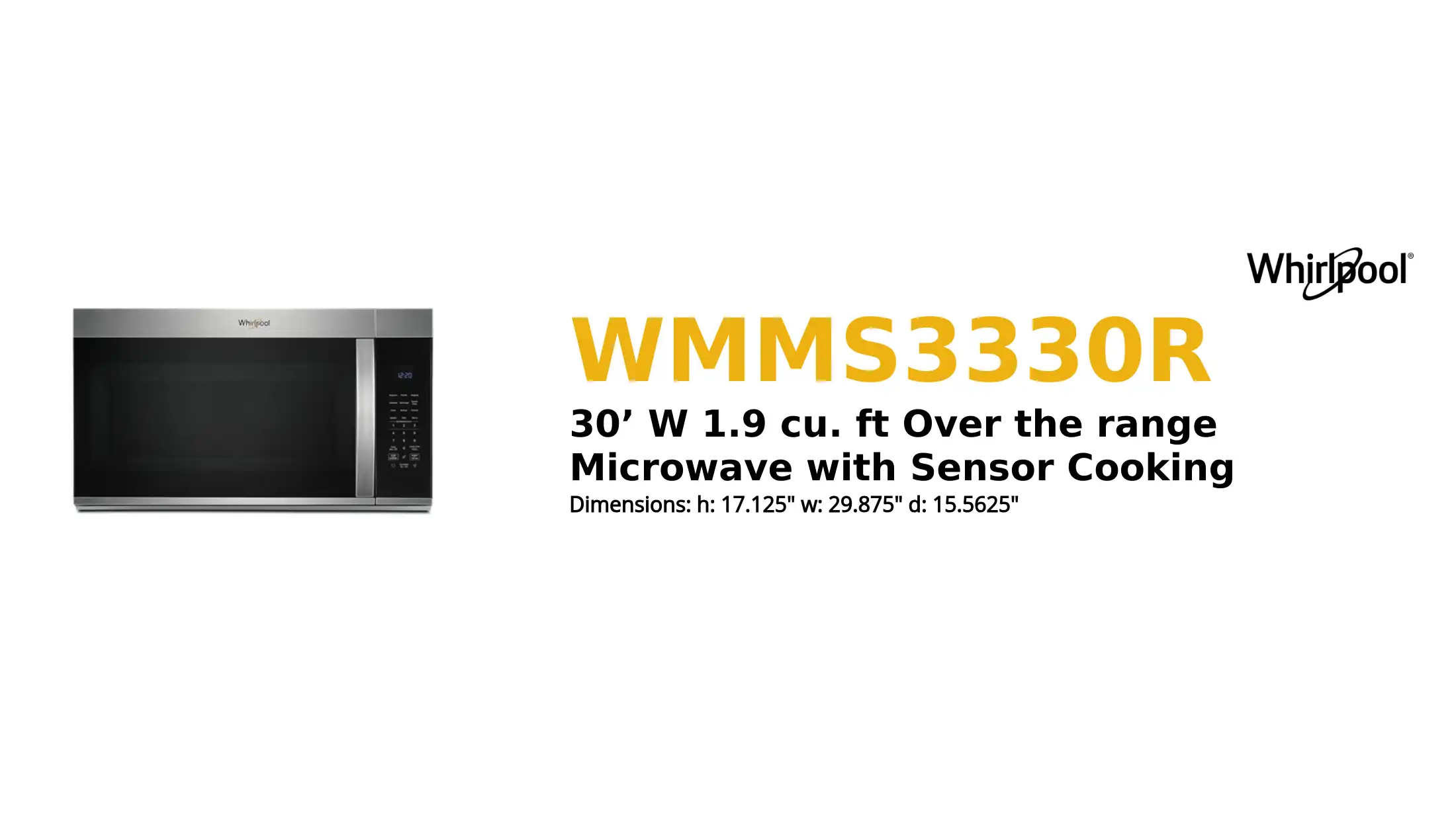 WMMS3330R product brief thumbnail