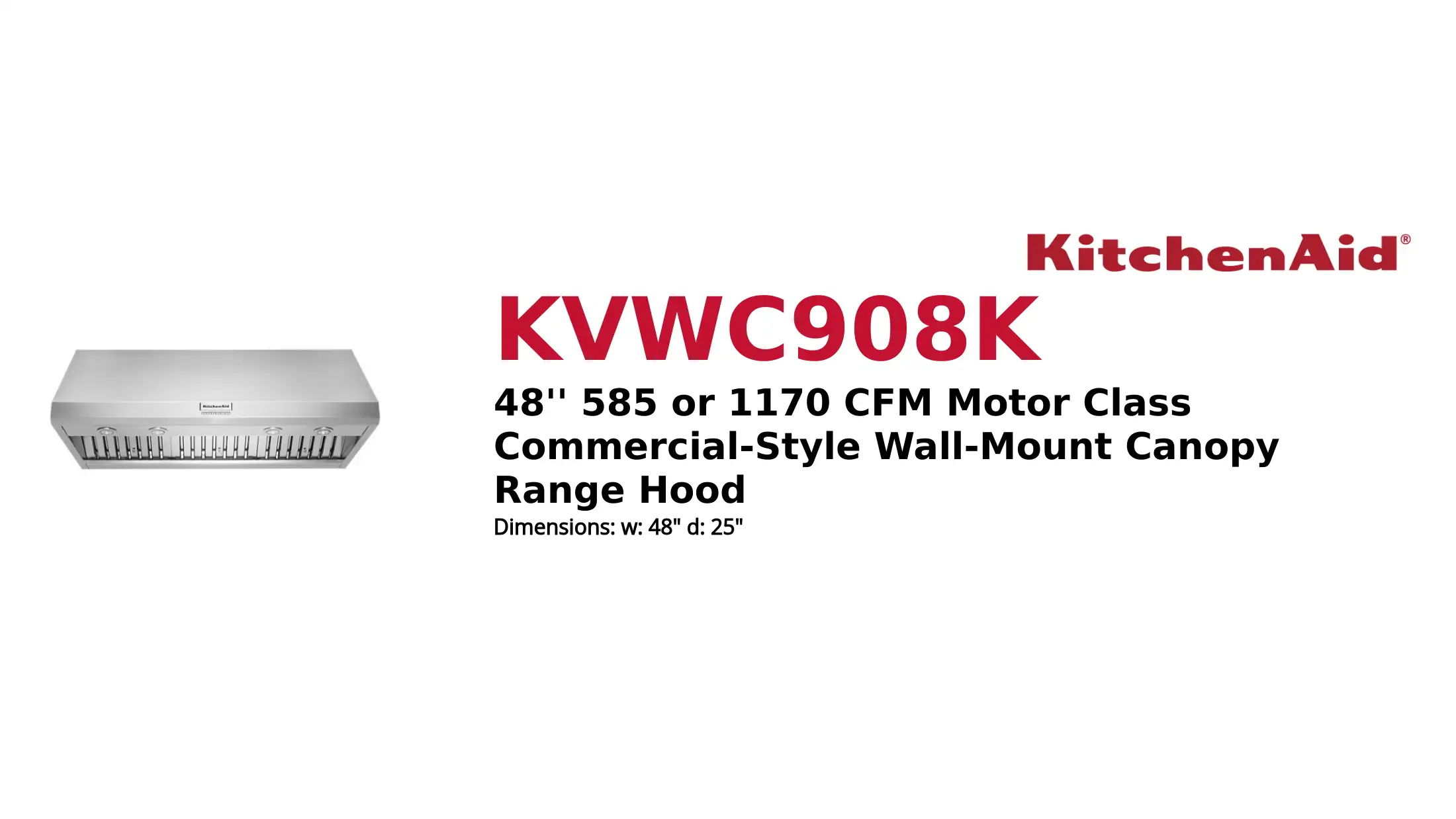 KVWC908K product brief thumbnail