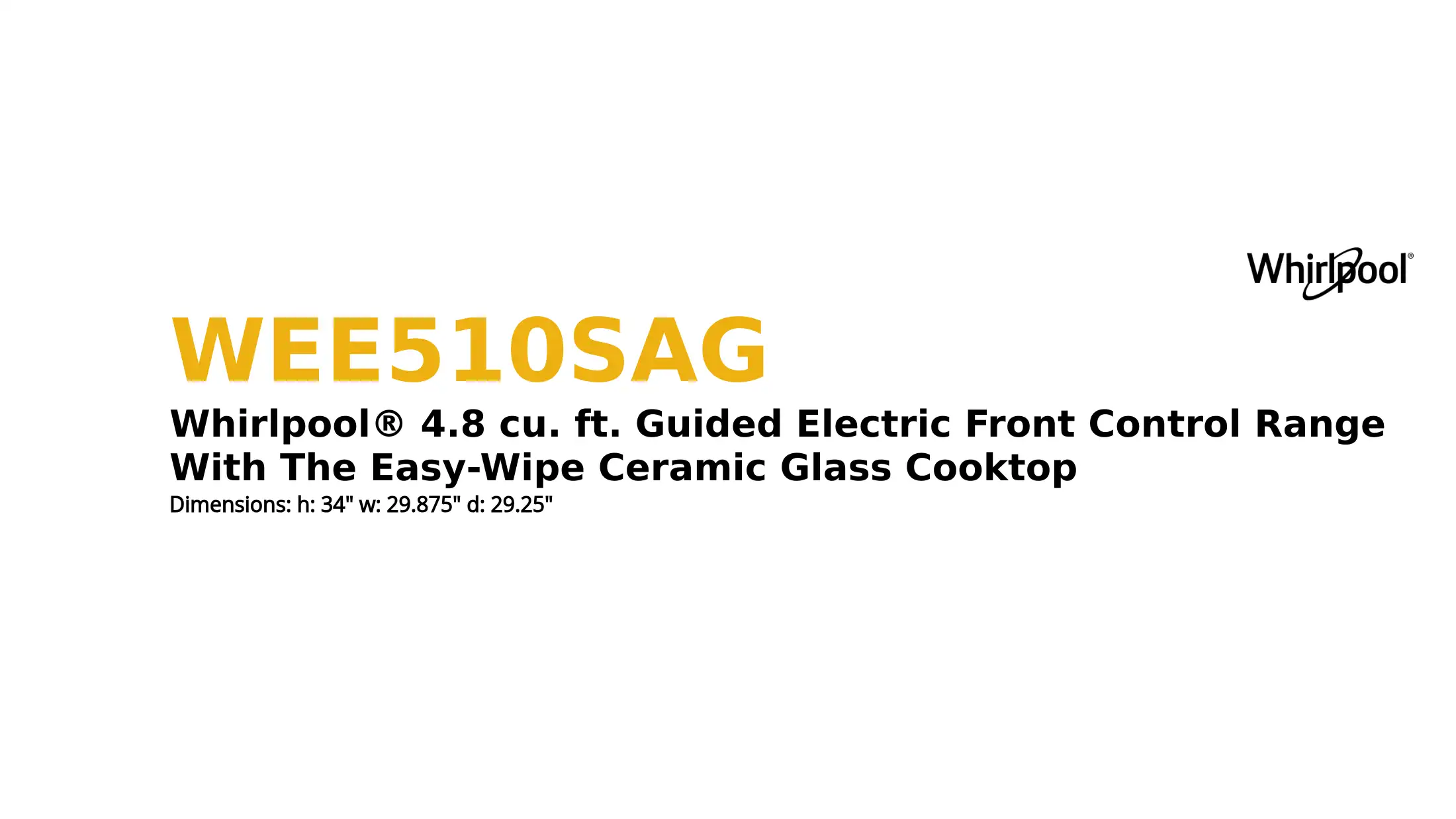 WEE510SAG product brief thumbnail